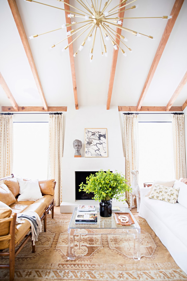 Five Free Ways to add art and beauty via Fieldstone Hill Design, branches, Domino Lauren Liess